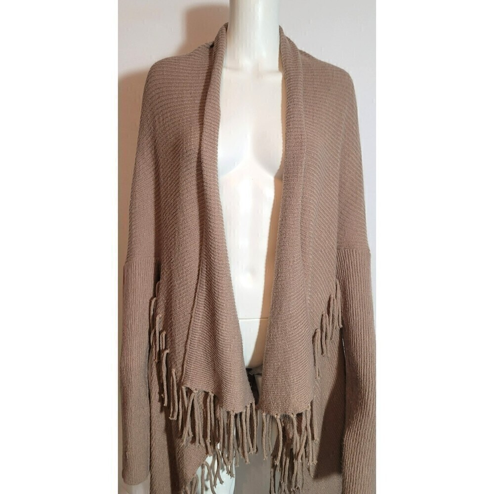 Umgee Oversized Fringe Sweater - Size S